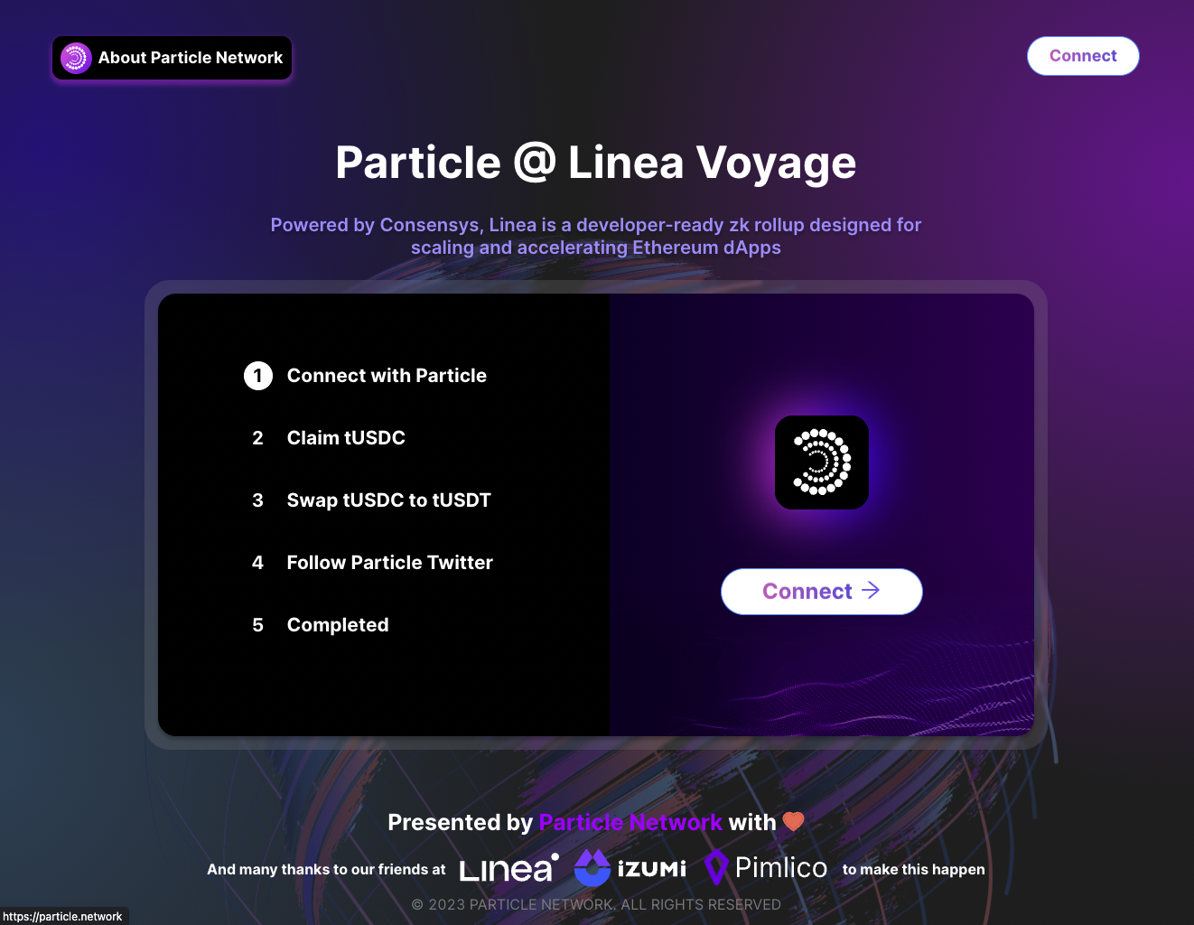 Connect with Particle